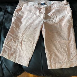 Beautiful Le Tigre peach shorts. Size 10